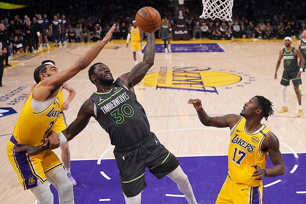 NBA 2024-25 Playoffs Game 5 Minnesota Timberwolves vs Los Angeles Lakers: Julius Randle