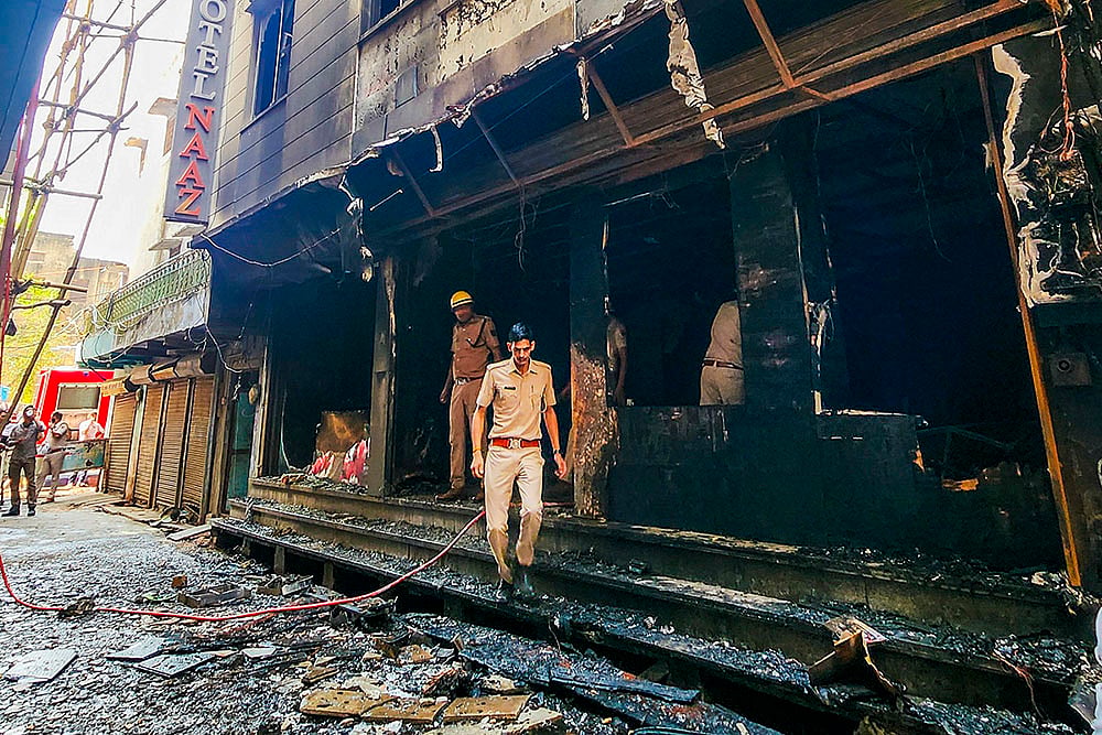 Fire in Ajmer