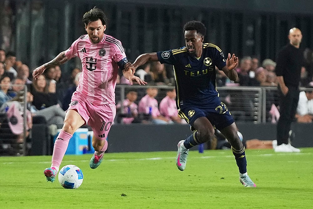 CONCACAF Champions Cup semi final Vancouver Whitecaps vs Inter Miami: Lionel Messi