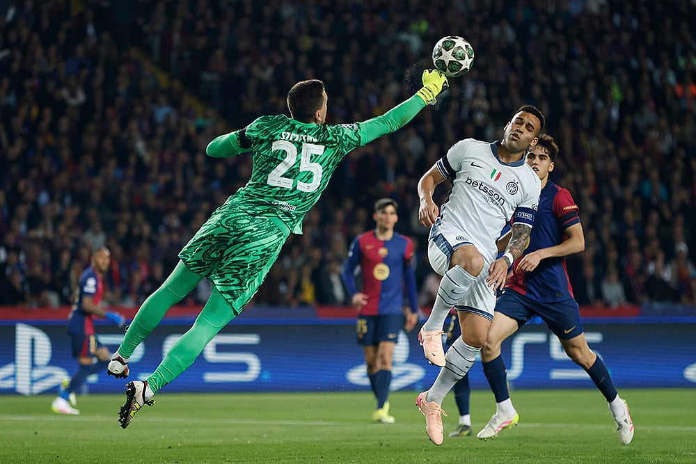 UEFA Champions League 2024-25 Semi-final FC Barcelona vs Inter Milan: Wojciech Szczesny
