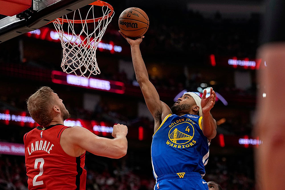 NBA 2024-25 Playoffs Game 5 Houston Rockets vs Golden State Warriors: Moses Moody