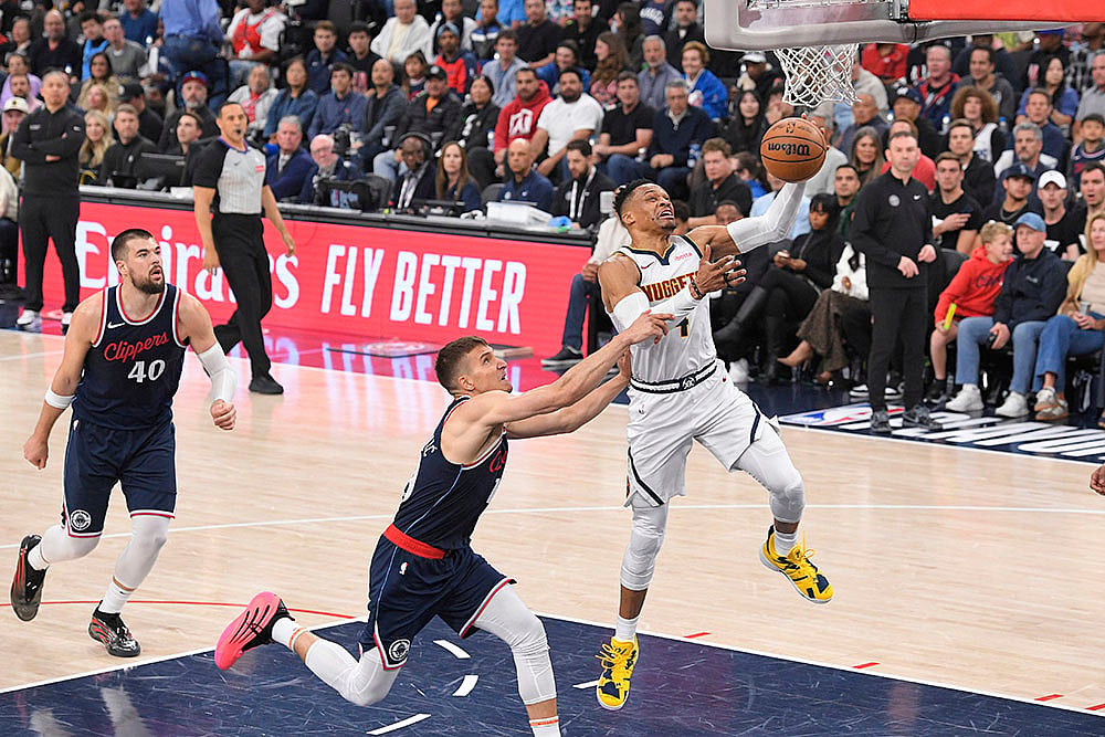 NBA 2025 Playoffs Game 6 Los Angeles Clippers vs Denver Nuggets: Russell Westbrook