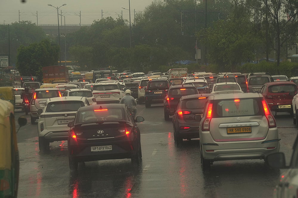 NCR Weather: Waterlogging due to Heavy Rains in Delhi, 