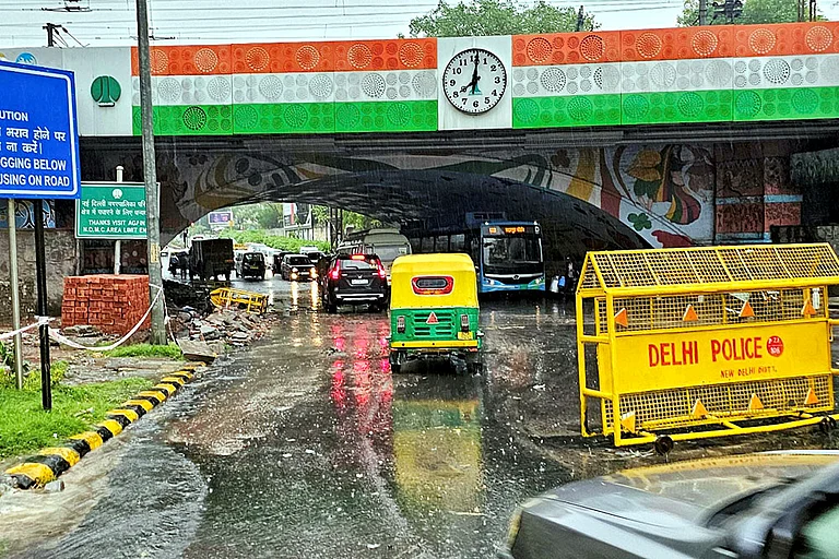 Rains in Delhi - | Photo: PTI