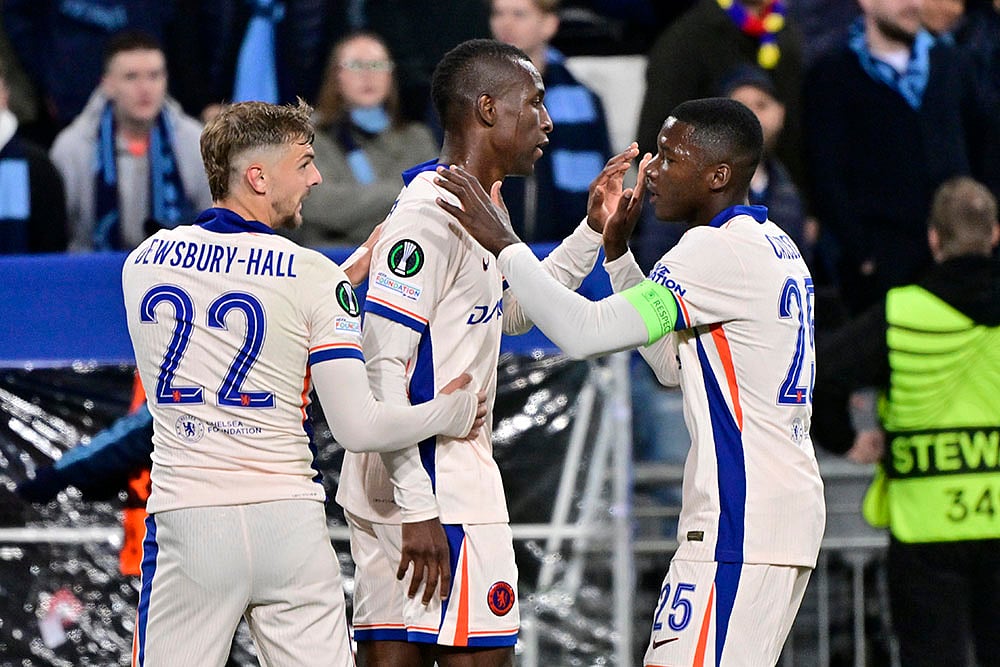 Sweden Soccer UEFA Conference Legue 2024-25 Djurgarden vs Chelsea: Nicolas Jackson