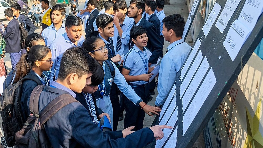 | Photo: PTI : class 10th exam representational image