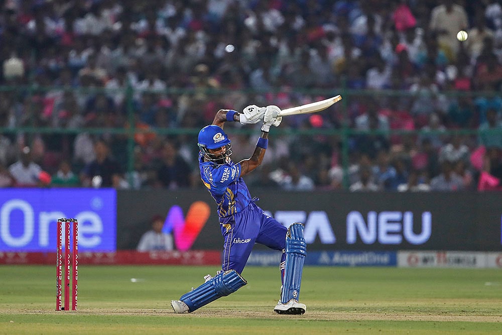 Indian Premiere League: MI vs RR, Hardik Pandya