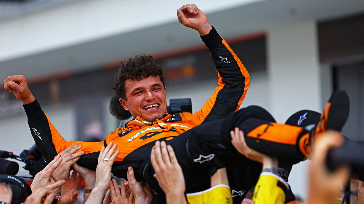 Lando Norris won last year's Miami Grand Prix.