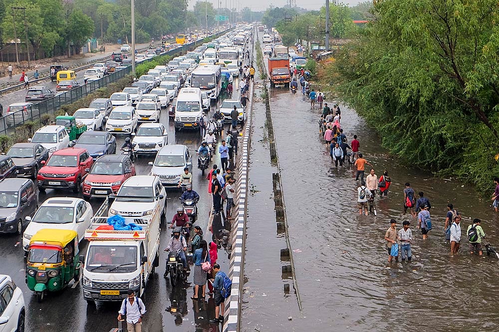 Weather: Rain in Gurugram