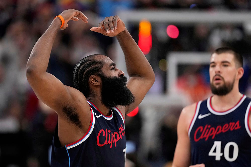 NBA 2025 Playoffs Game 6 Los Angeles Clippers vs Denver Nuggets: James Harden