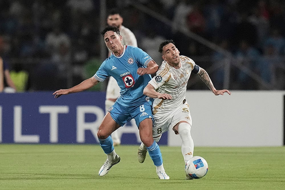 Mexico Soccer Concacaf champions cup 2025 semifinal Cruz Azul vs Tigres UANL: Lorenzo Faravelli