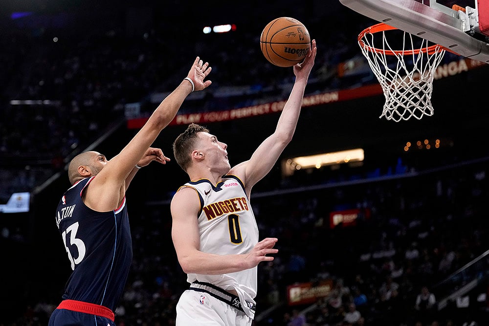 NBA 2025 Playoffs Game 6 Los Angeles Clippers vs Denver Nuggets: Christian Braun
