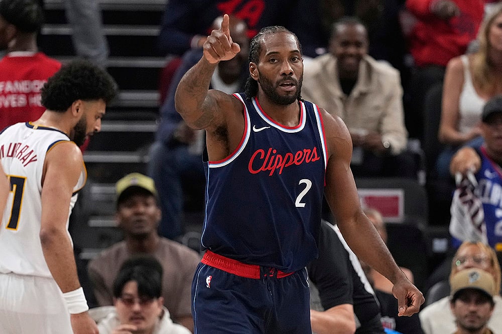 NBA 2025 Playoffs Game 6 Los Angeles Clippers vs Denver Nuggets: Kawhi Leonard