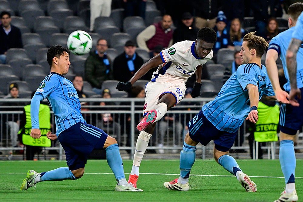 Sweden Soccer UEFA Conference Legue 2024-25 Djurgarden vs Chelsea: Tyrique George