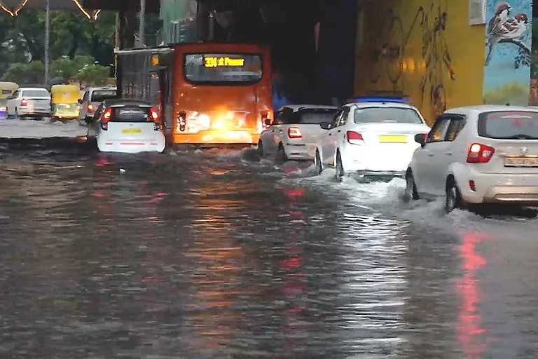 Rains in Delhi - | Photo: PTI