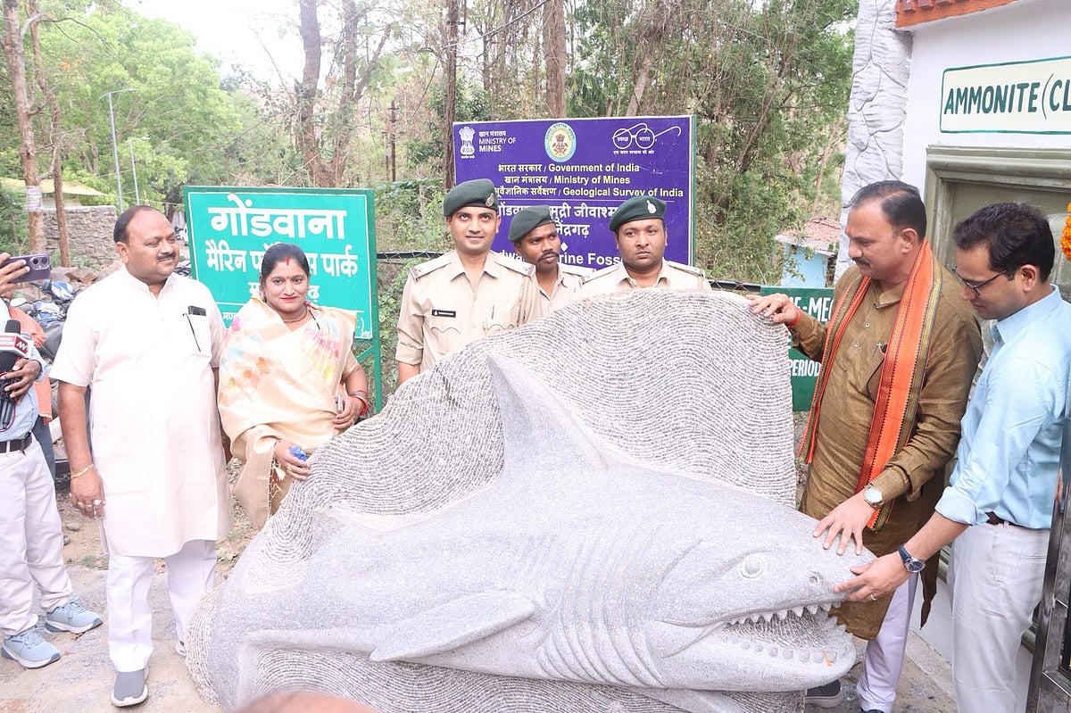 Gondwana Marine Fossil Park inauguration 