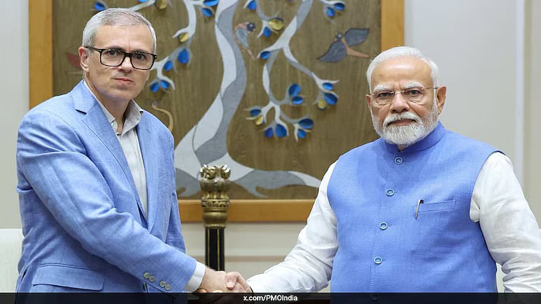 CM Omar Abdullah Meets PM Modi, Reviews Jammu And Kashmir Situation