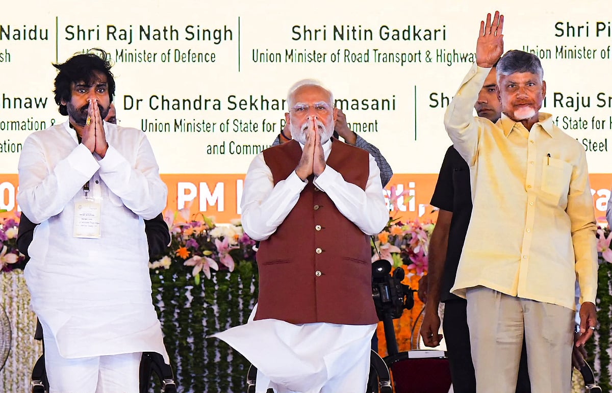 PTI : 
PM Modi in Andhra Pradesh