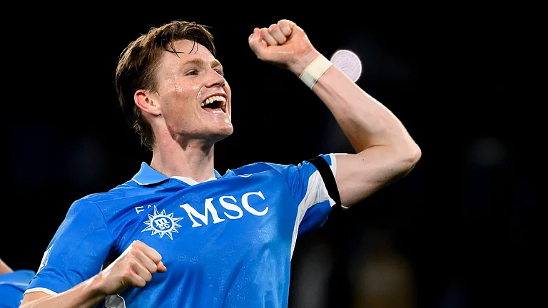 Scott McTominay has made an impressive impact at Napoli this season - null