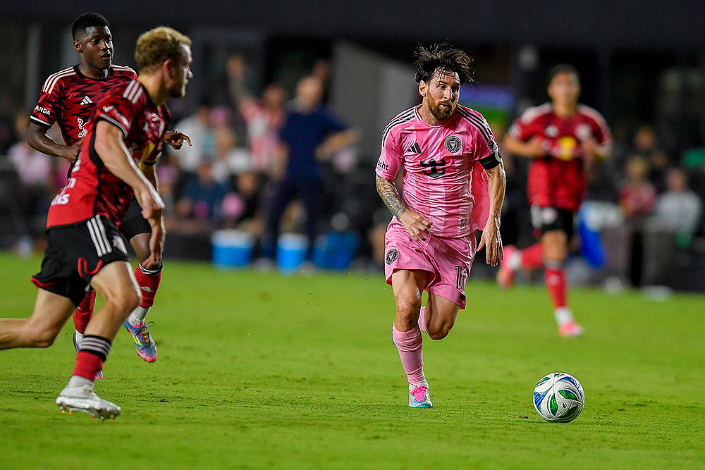 MLS Soccer Inter Miami vs New York Red Bulls: Lionel Messi
