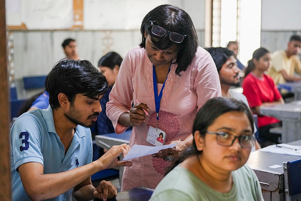 NEET-UG 2025 Exam in Delhi - | Photo: PTI/Atul Yadav