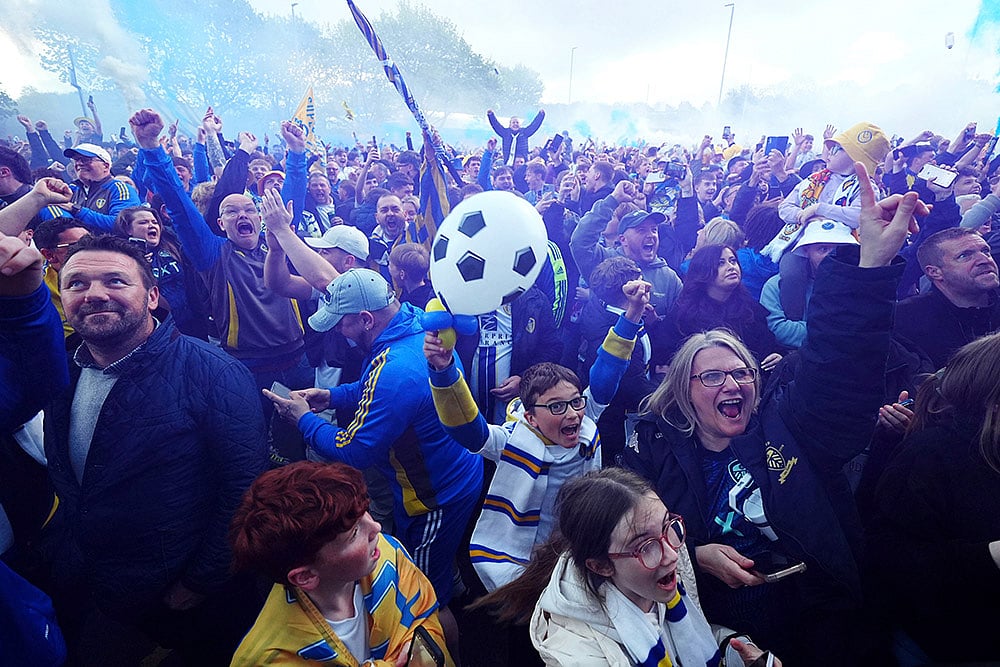 Britain Soccer English Football League Championship Leeds United vs Plymouth Argyle photo