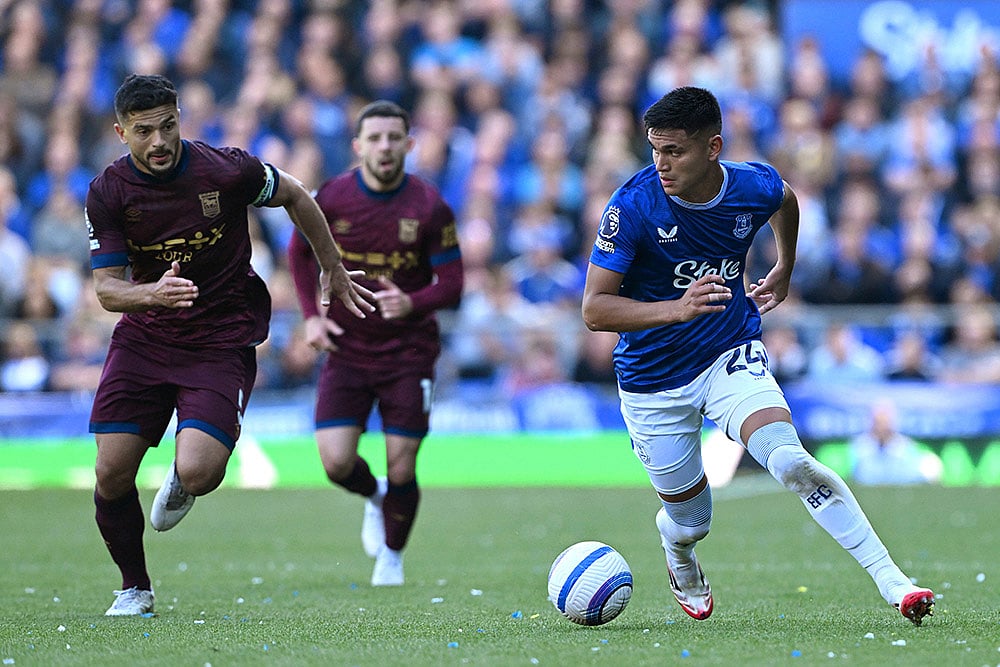 English Premier League 2024-25 Matchday 35, Everton vs Ipswich: Carlos Alcaraz