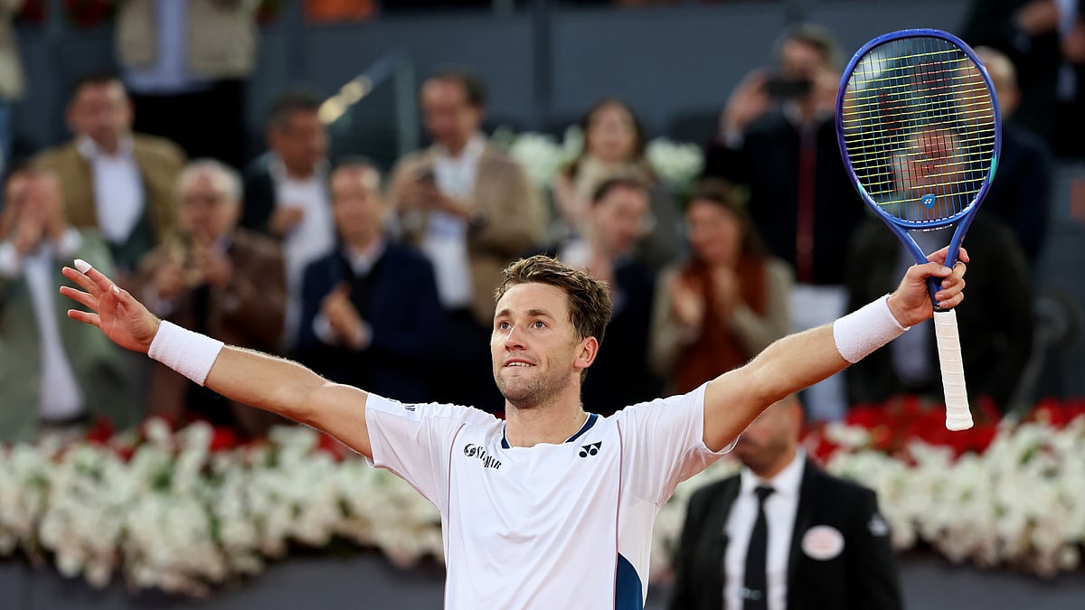 Casper Ruud won the Madrid Open final