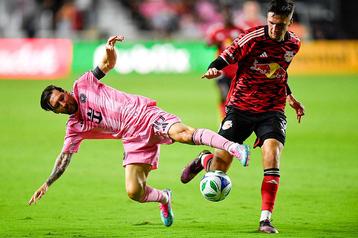 MLS Soccer Inter Miami vs New York Red Bulls: Lionel Messi