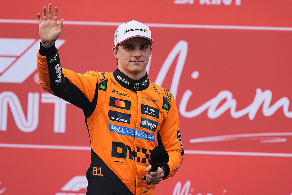 F1 GP Miami auto race, Miami Grand Prix 2025 sprint race result: Oscar Piastri