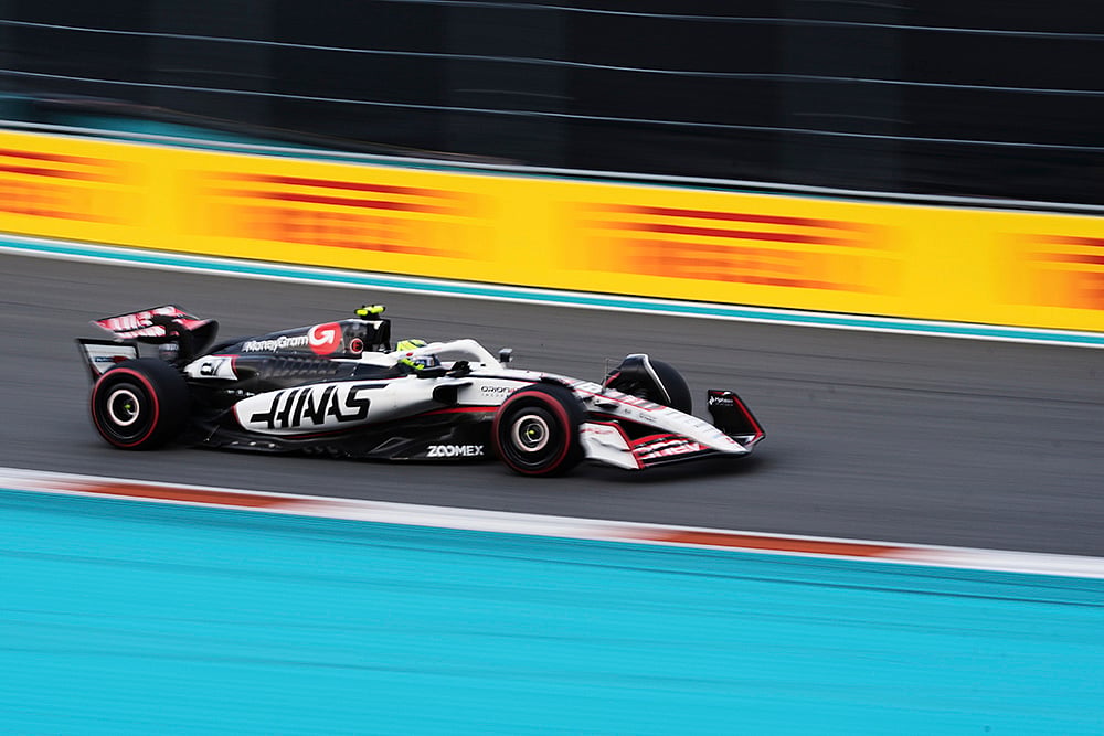 Formula One Miami Grand Prix auto race qualifying session: Oliver Bearman