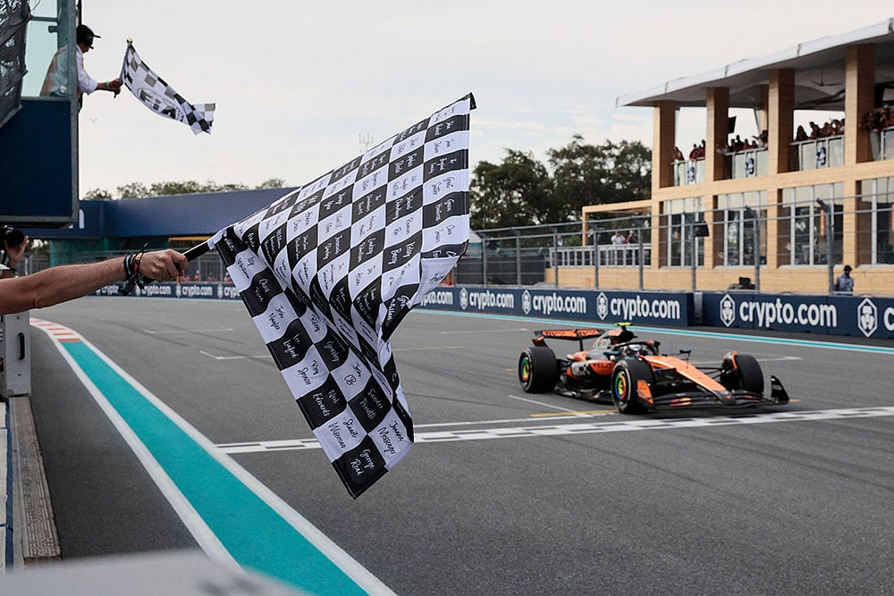 Formula One Miami Grand Prix auto race F1 Miami GP 2025: 