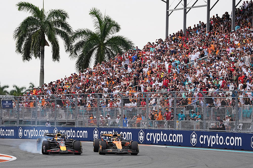 Formula One Miami Grand Prix auto race F1 Miami GP 2025: Max Verstappen