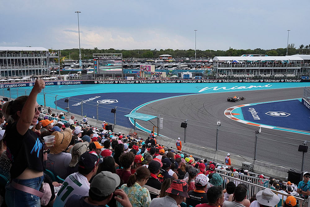 Formula One Miami Grand Prix auto race F1 Miami GP 2025 pics