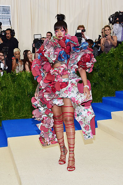 Rihanna at the 2017 Met Gala