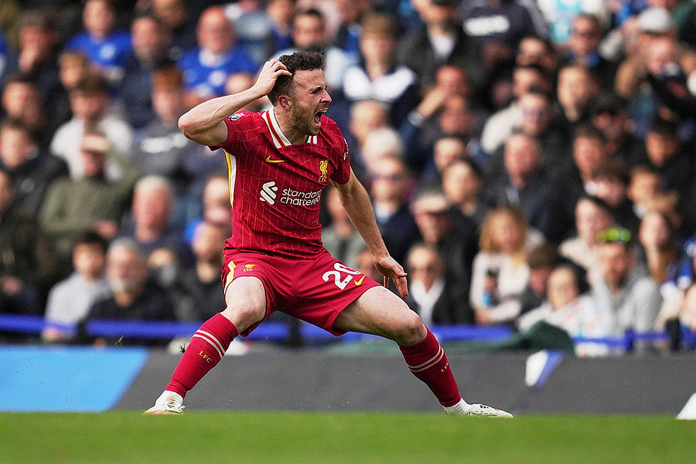 English Premier League soccer Chelsea Vs Liverpool match: Diogo Jota
