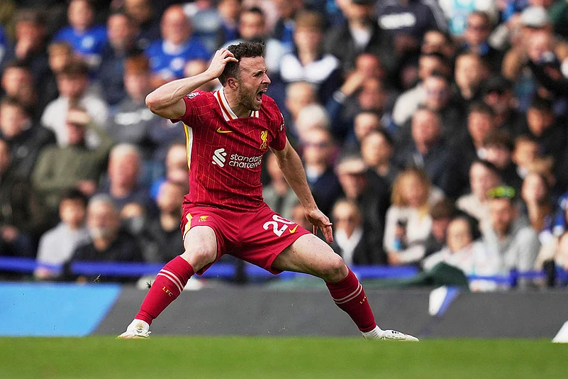 English Premier League soccer Chelsea Vs Liverpool match: Diogo Jota