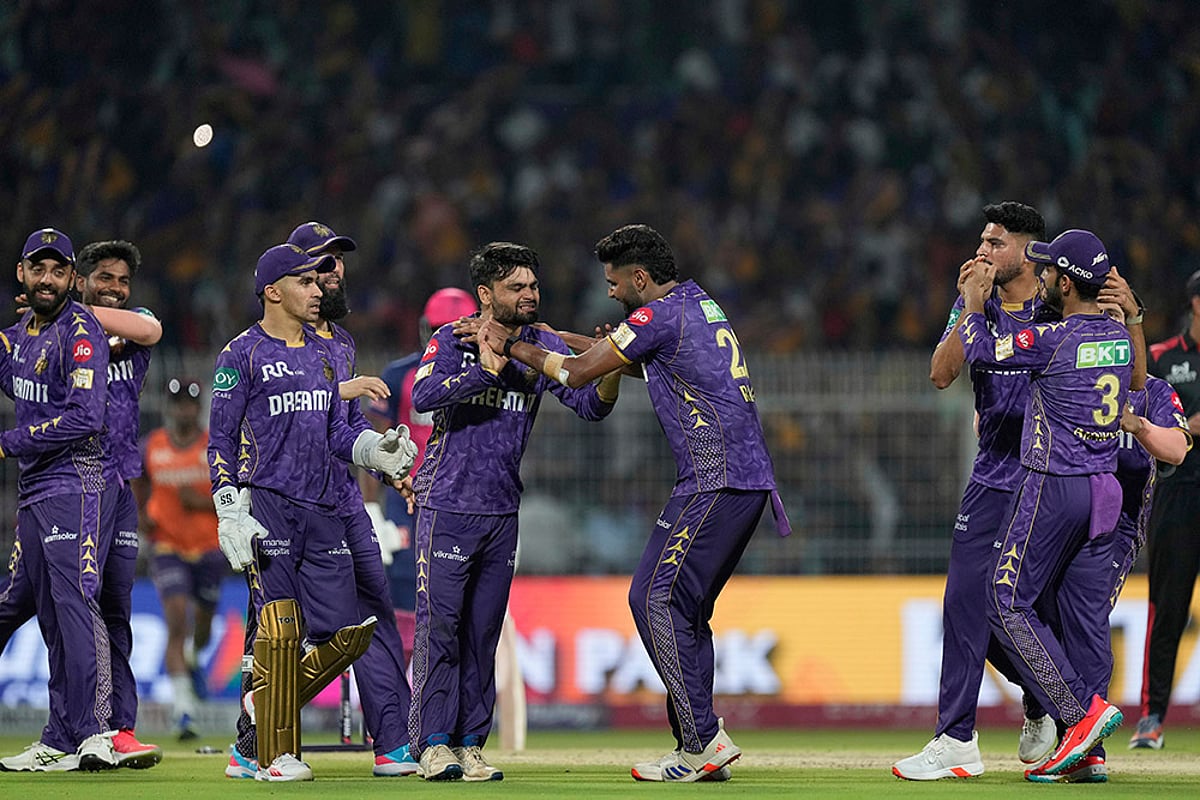 Indian Premier League cricket IPL 2025 KKR vs RR match photos
