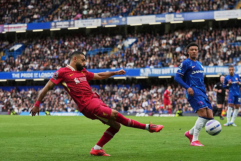English Premier League soccer Chelsea Vs Liverpool match: Mohamed Salah