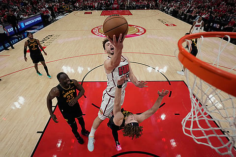 Basketball: Houston Rockets vs Golden State Warriors