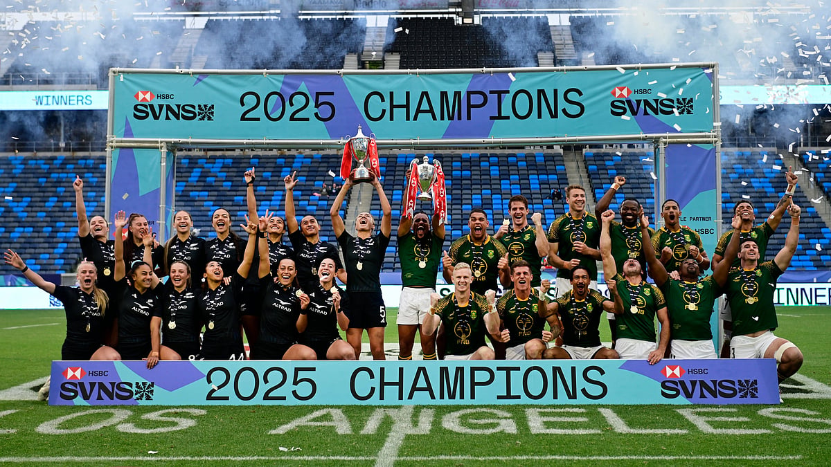X/LAsevensrugby : New Zealand women after winning Rugby Sevens World Championship 2025