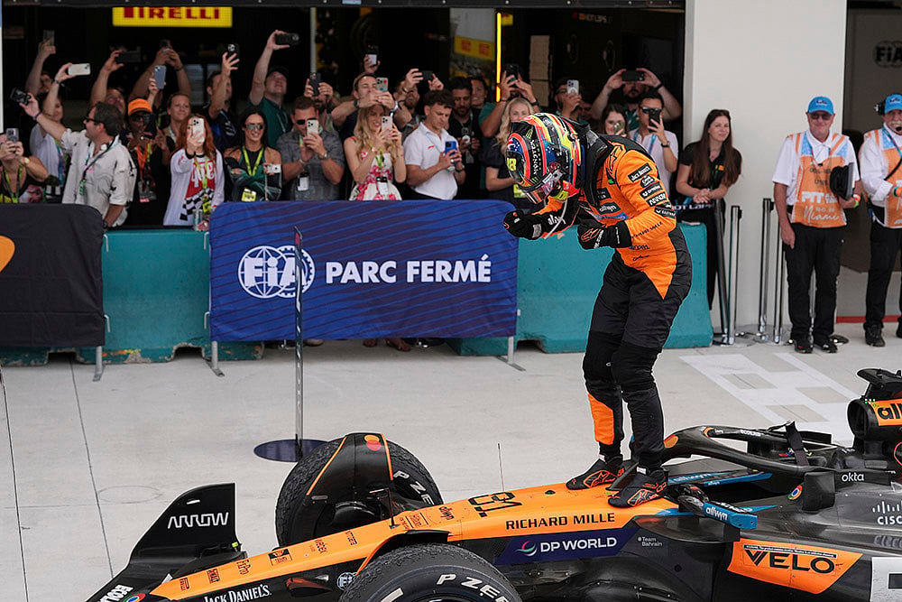Formula One Miami Grand Prix auto race F1 Miami GP 2025: Oscar Piastri