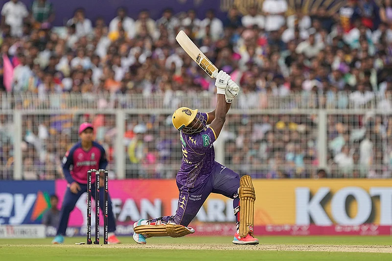 Indian Premier League cricket IPL 2025 KKR vs RR match: Andre Russell