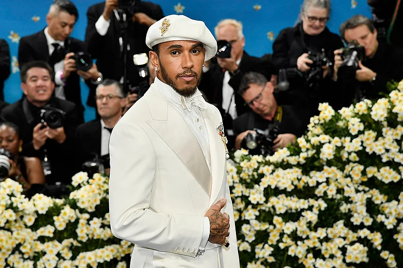 Best Dressed Celebrities at Met Gala 2025_Lewis Hamilton