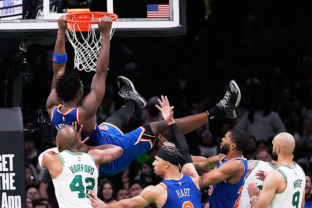 Basketball: Boston Celtics vs New York Knicks