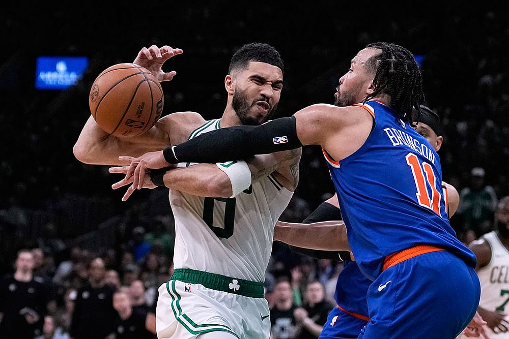 NBA Basketball Game: New York Knicks vs Boston Celtics