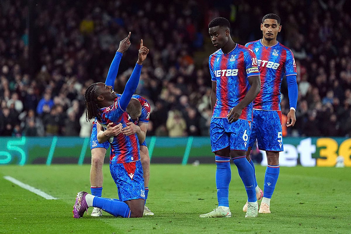 English Premier League soccer Crystal Palace vs Nottingham Forest match: Eberechi Eze