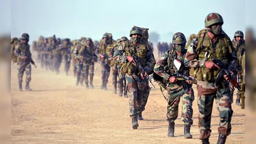 Soldiers of the Indian Army 