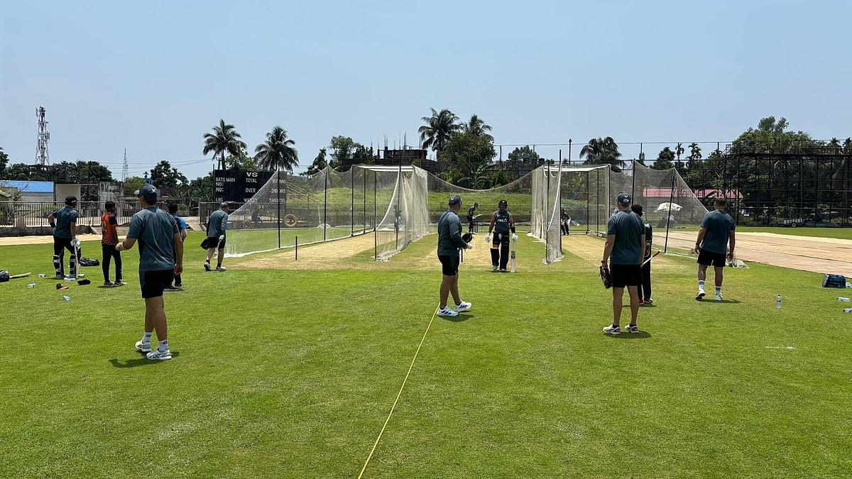 X/BlackCaps : New Zealand A train ahead of their unofficial ODI series against Bangladesh A in Sylhet.