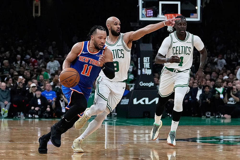 Basketball: New York Knicks vs Boston Celtics